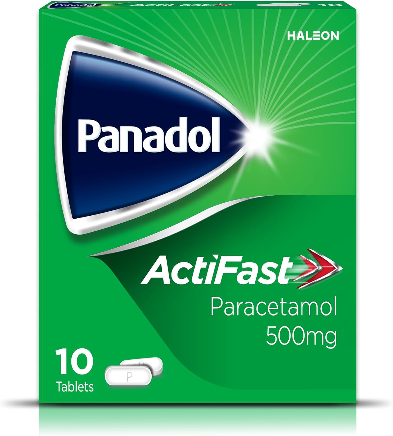 Panadol ActiFast 500mg Tablets Compack 10s