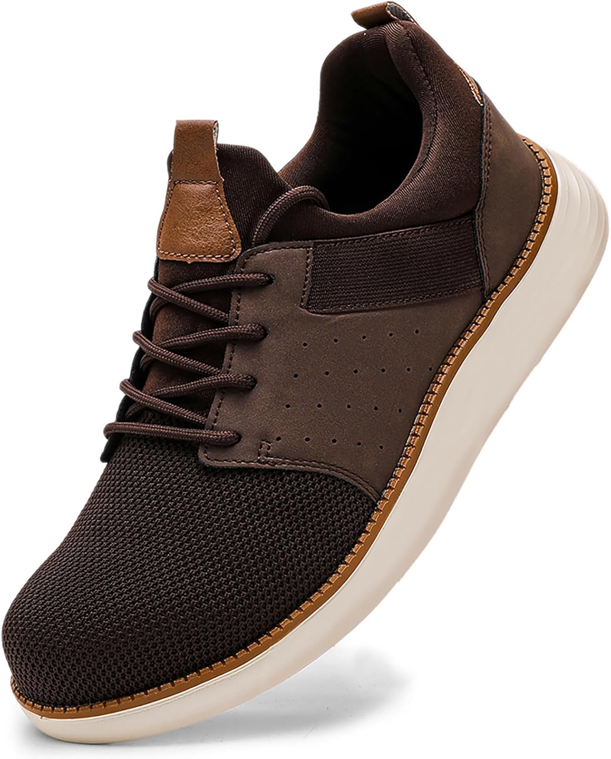 CLOAKA Men's Shoes Steel Toe Shoes for Men Mesh Slip On Work Casual Safety Walking Puncture Proof Sneakers