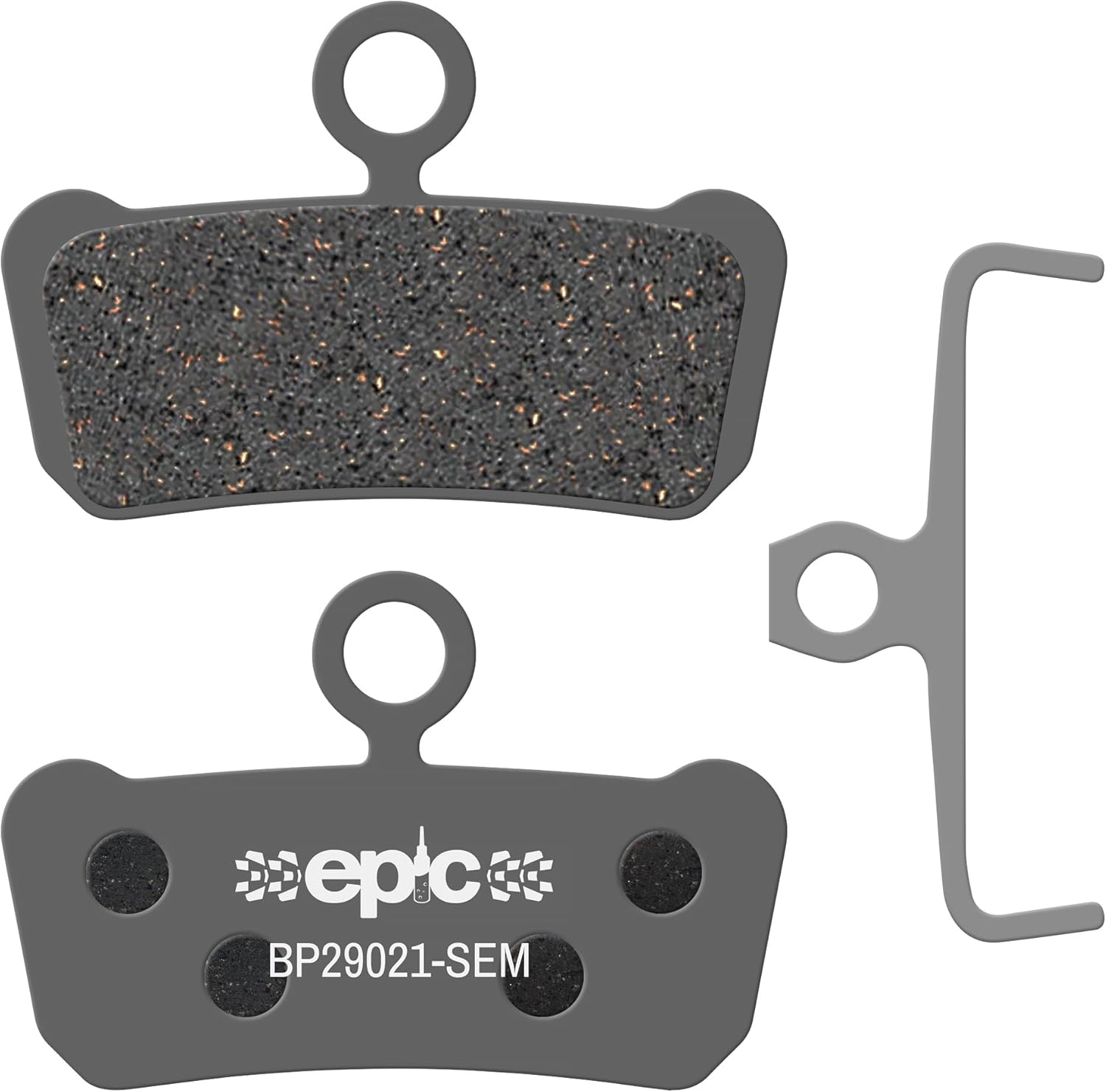 epic Disc Brake Pads for SRAM G2, Guide, Guide Ultimate & Level Stealth Brakes | Organic, Semi-Metallic, Sintered, Ceramic, E-Bike Options | Quiet, Durable, High-Performance | 1 Set