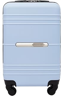 Travelers Club Richmond Spinner Luggage, Blue, Carry-On 20-Inch