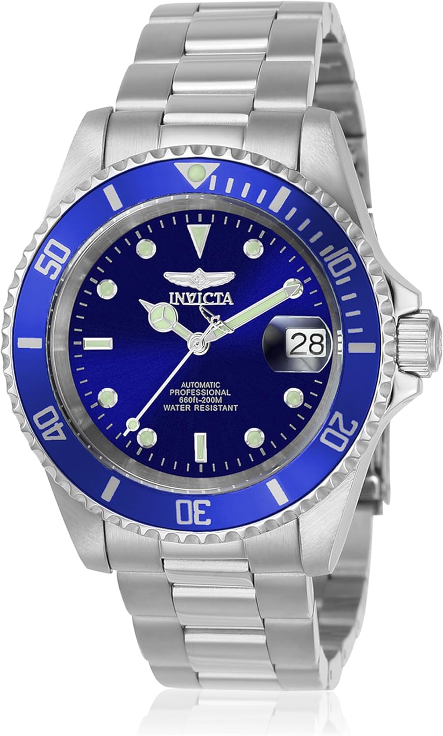 Invicta Pro Diver Stainless Steel Men's Automatic Watch - 40mm
