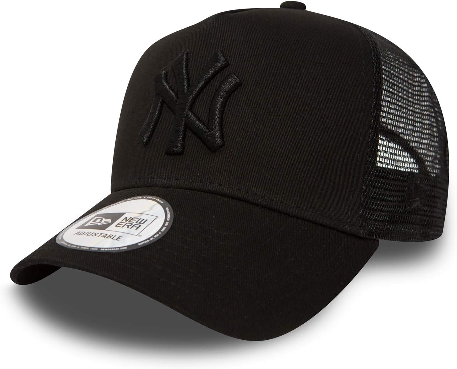 New Era New York Yankees A Frame Adjustable Trucker Cap Clean