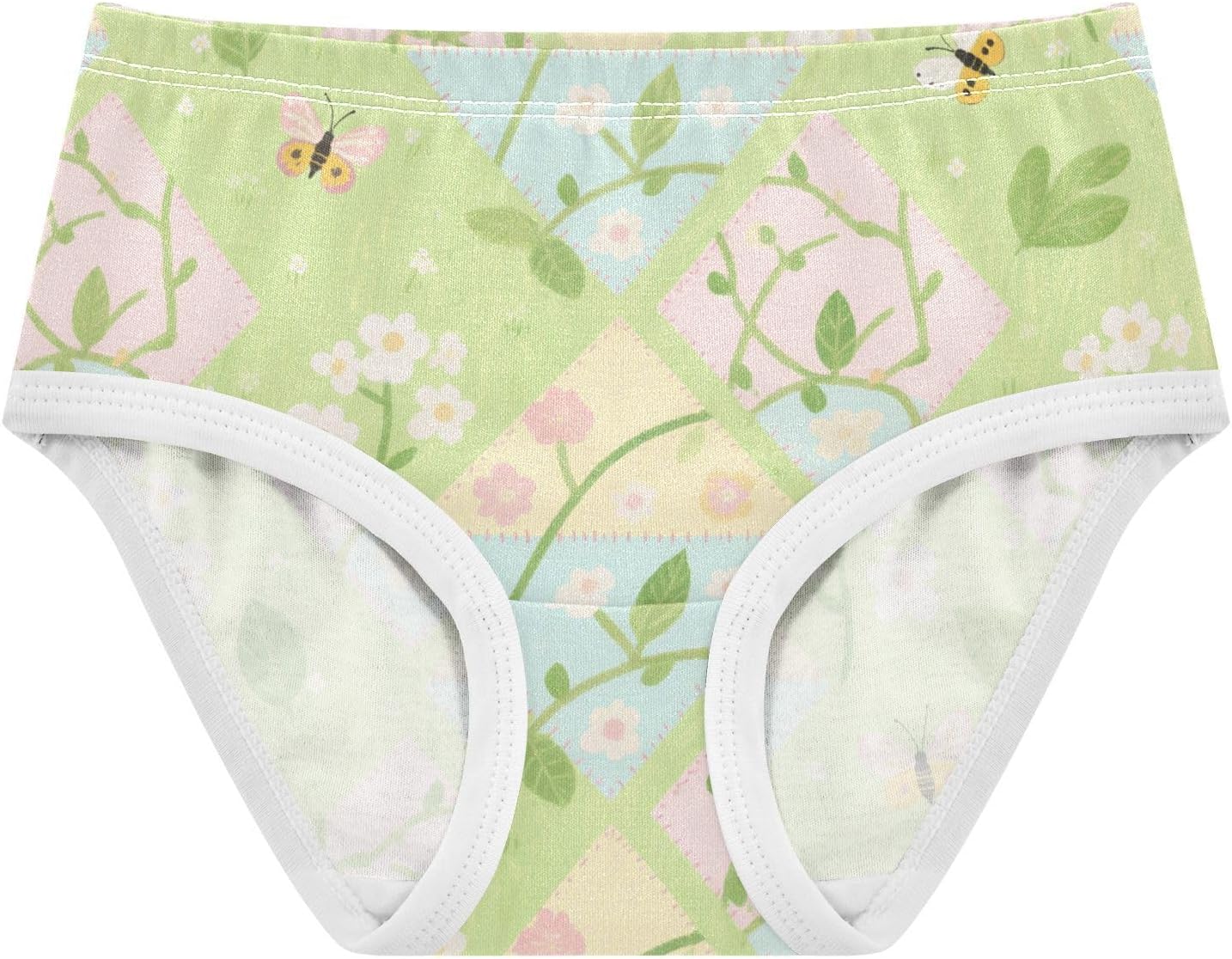 GuoChe Underwear Moisture-Wicking Panties Briefs Underwear for Girls in Sizes 2T,3T, 4T, 5T, 6Y and 8Y