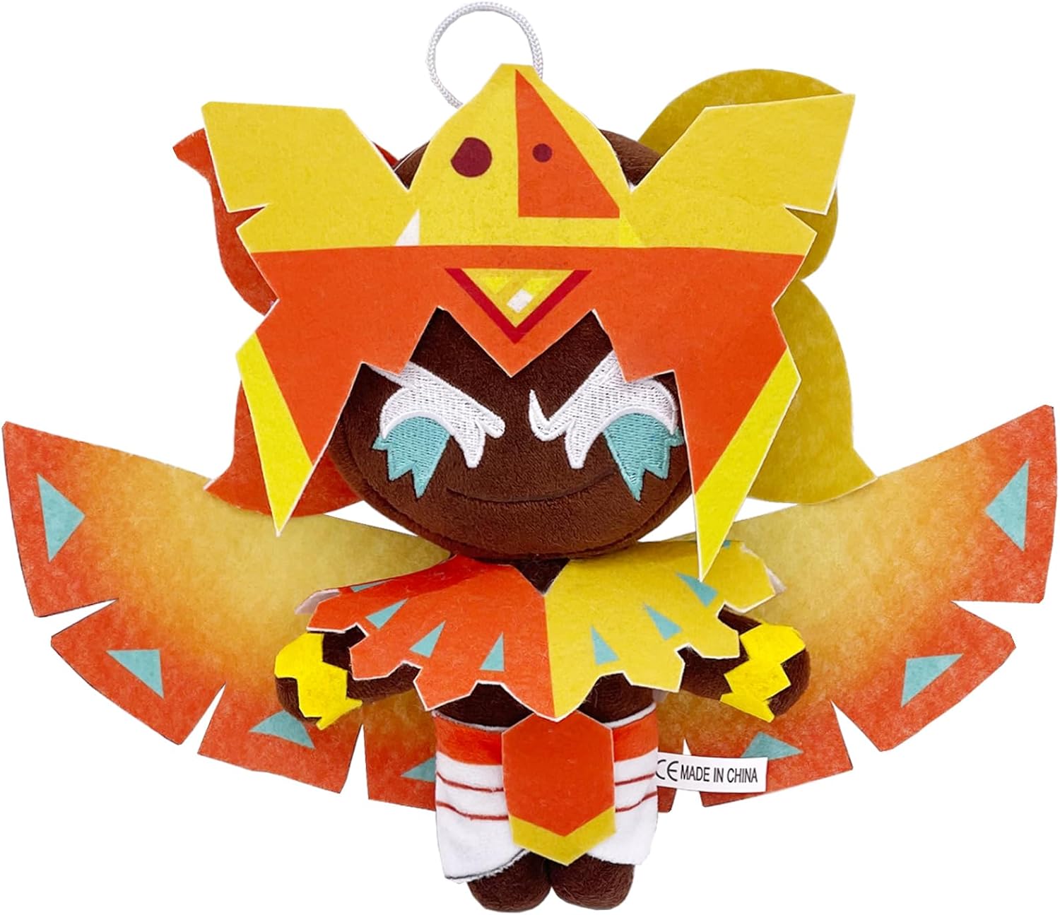 Cartoon Game Plush,Stuffed Figure Pillow for Room Decor for Video Game Fans (Yellow)