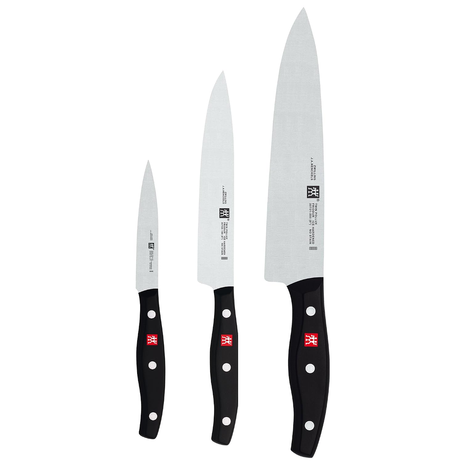 ZWILLING Twin Signature 3 pc Kitchen Knife Set Made in Germany
