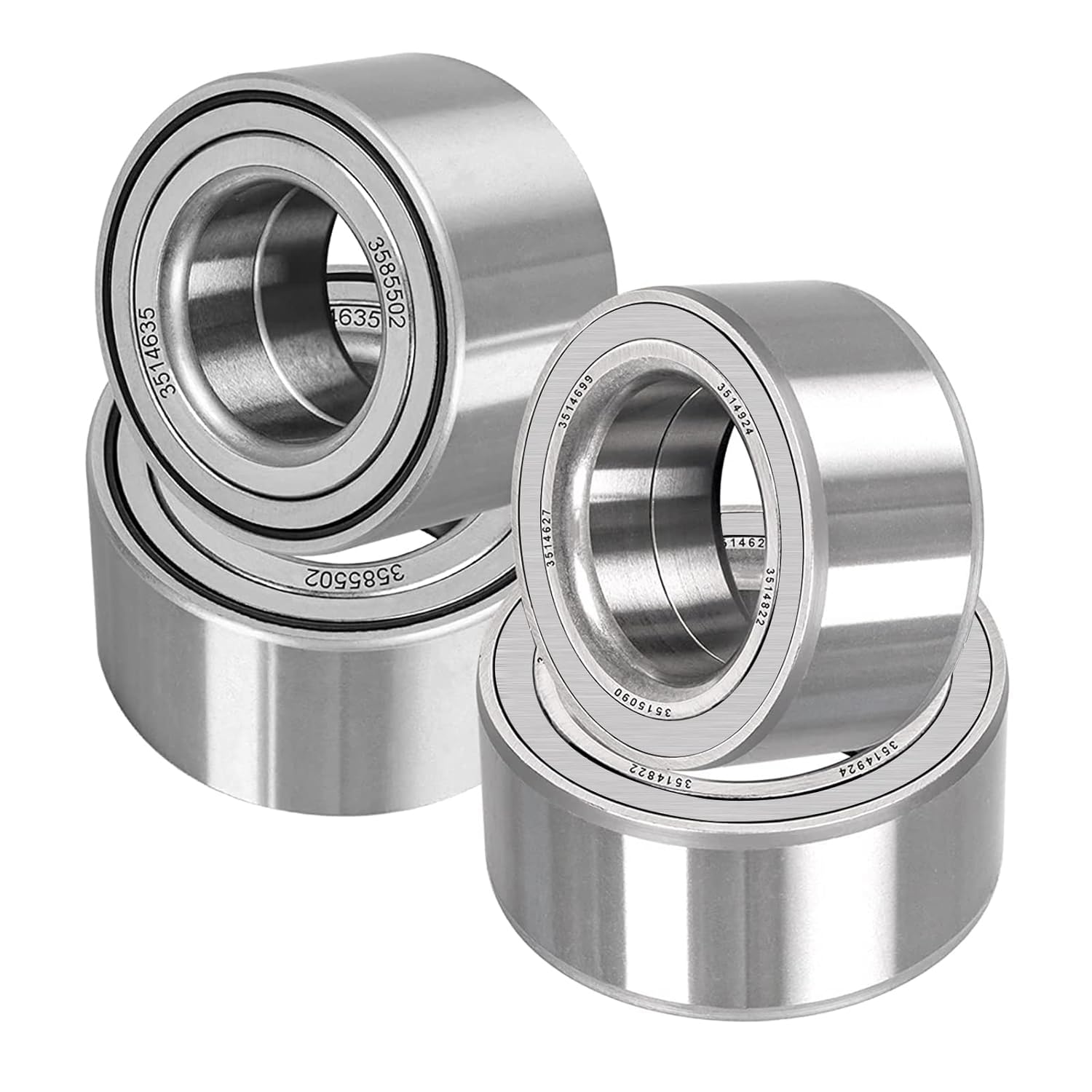 Wheel Bearing for Polaris: Ranger, RZR, Sportsman (2 Size in 4 Pack) A Size: Replacement for 3585502, 3514635 B Size: 3514627, 3514699, 3514924, 3514822, 3515090