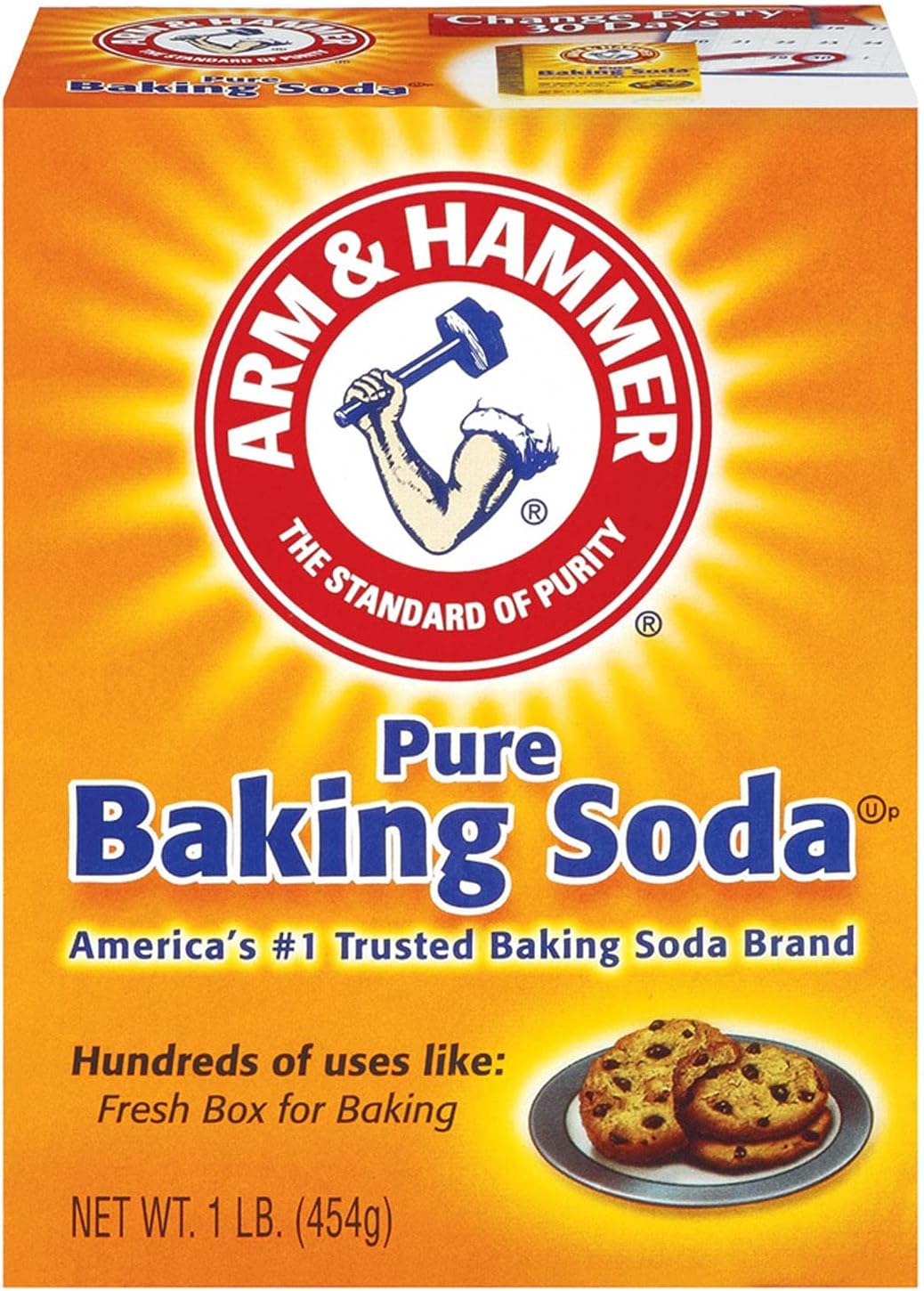 Arm & Hammer Baking Soda 454 g (Pack of 4)