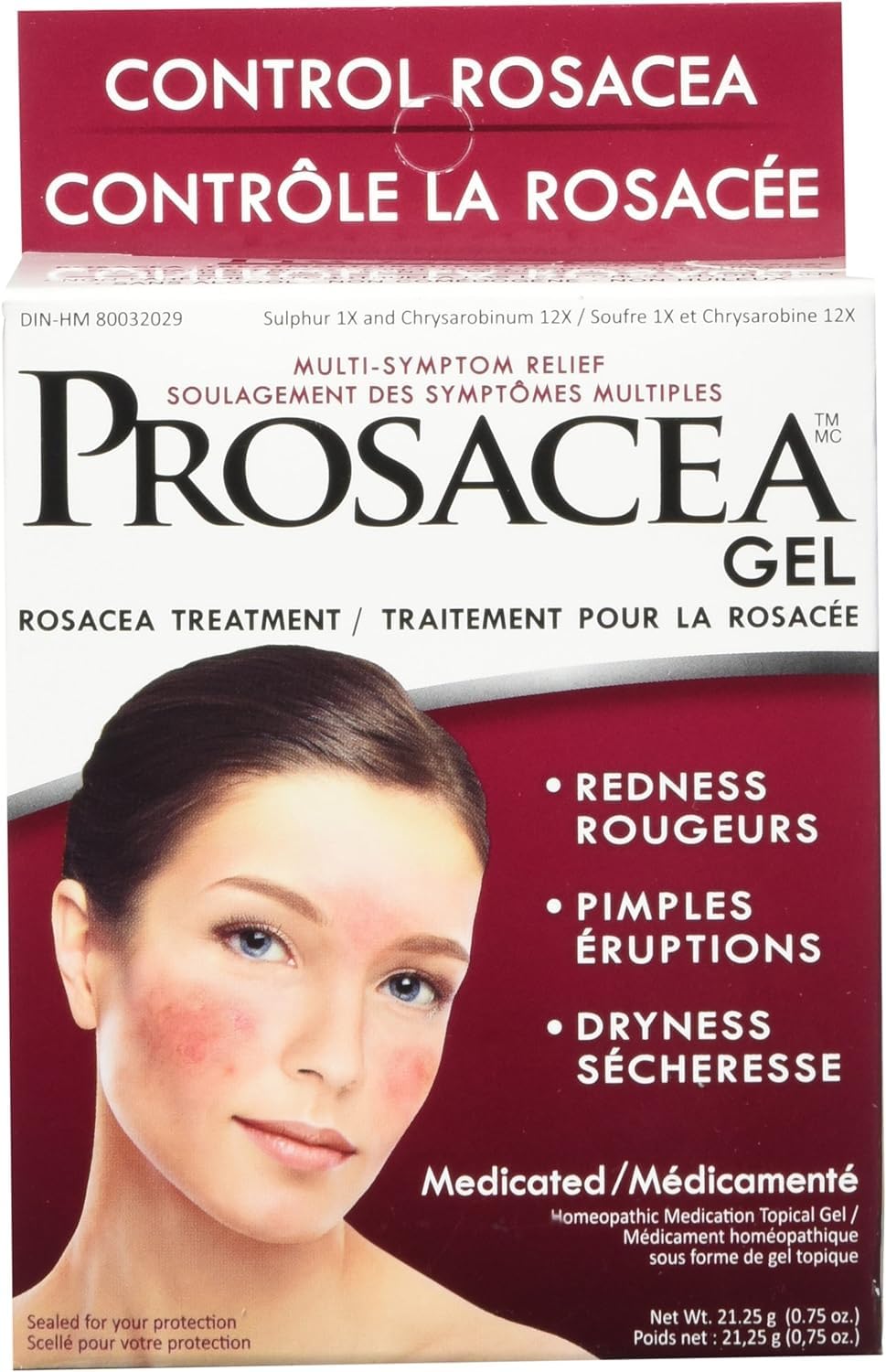 Prosacea Rosacea Treatment Gel, 0.75 Ounce by Psoriasin
