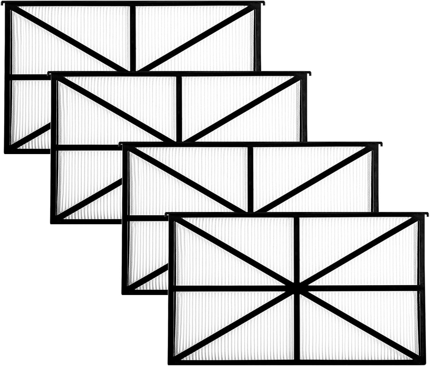 Ultra Fine Filter Compatible with TigerShark, SharkVac & AquaVac Robotic Pool & Tub Cleaner Robots, Part# RCX70101PAK2, Pleated Pool Cleaner Replacement Part, 4 Packs