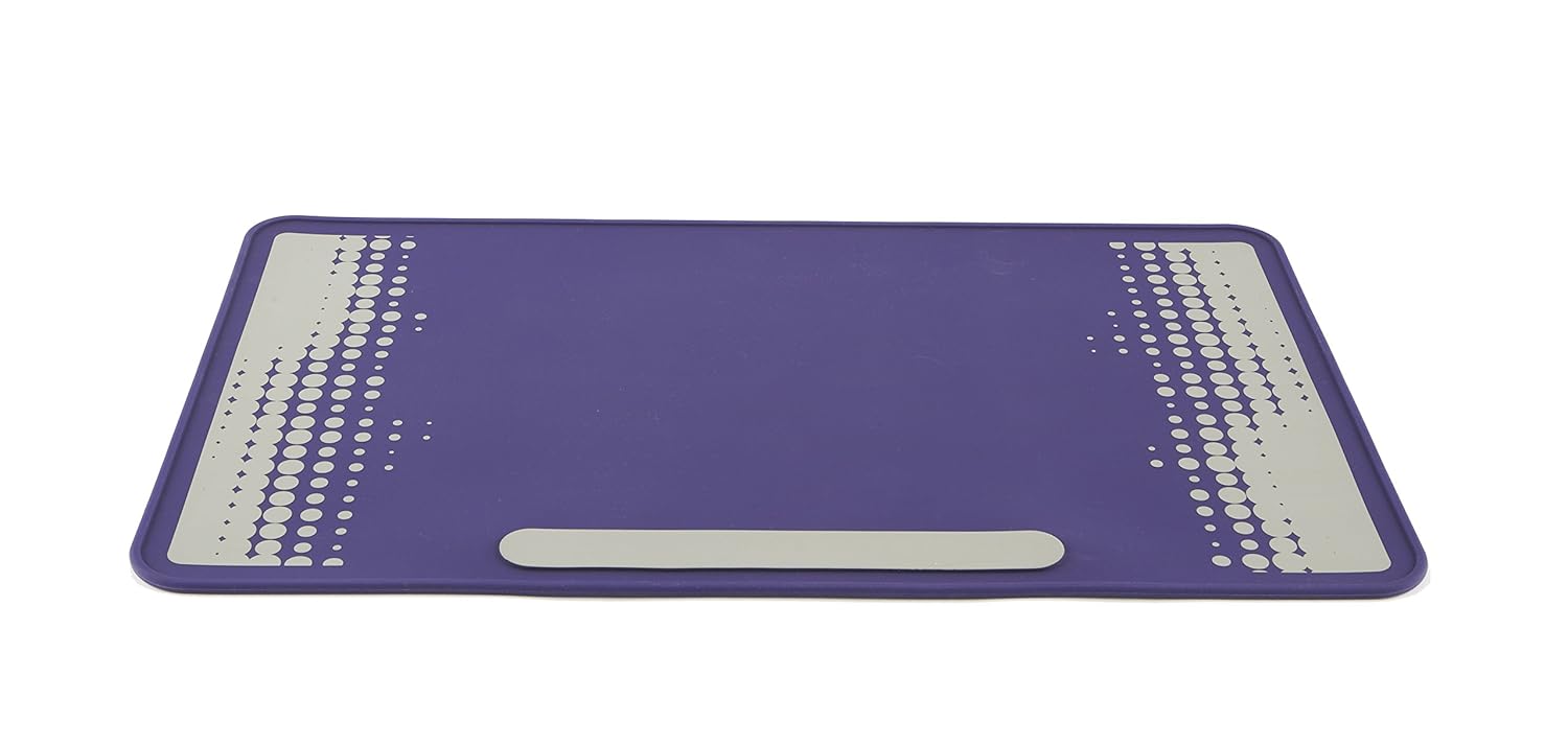 Heathrow Scientific Silicone Lab Mat, Large, Resuable, Purple/Grey,