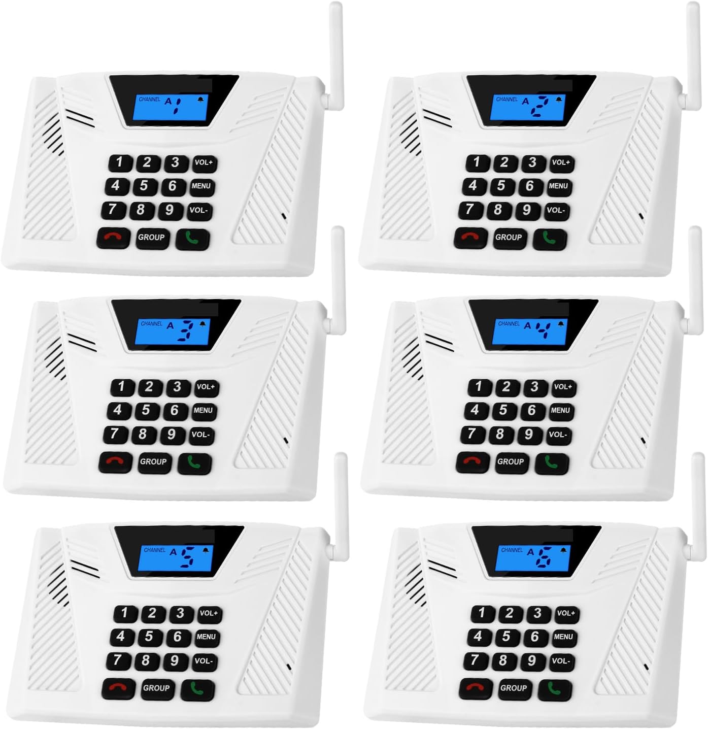 Intercoms Wireless for Home, Hands-Free Real-Time Intercom System