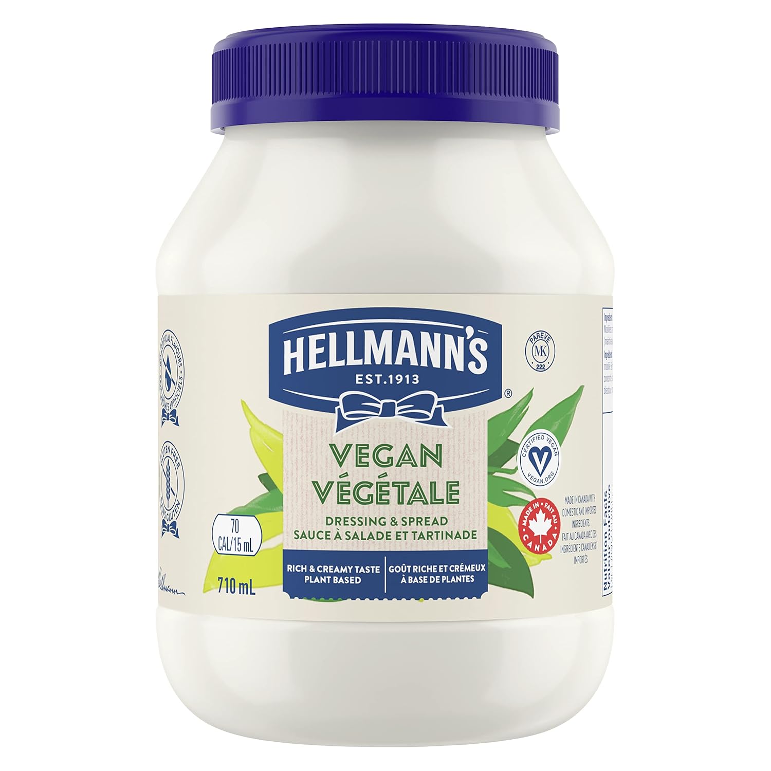 Hellmann's Vegan Dressing & Sandwich Spread, 710ml/24oz