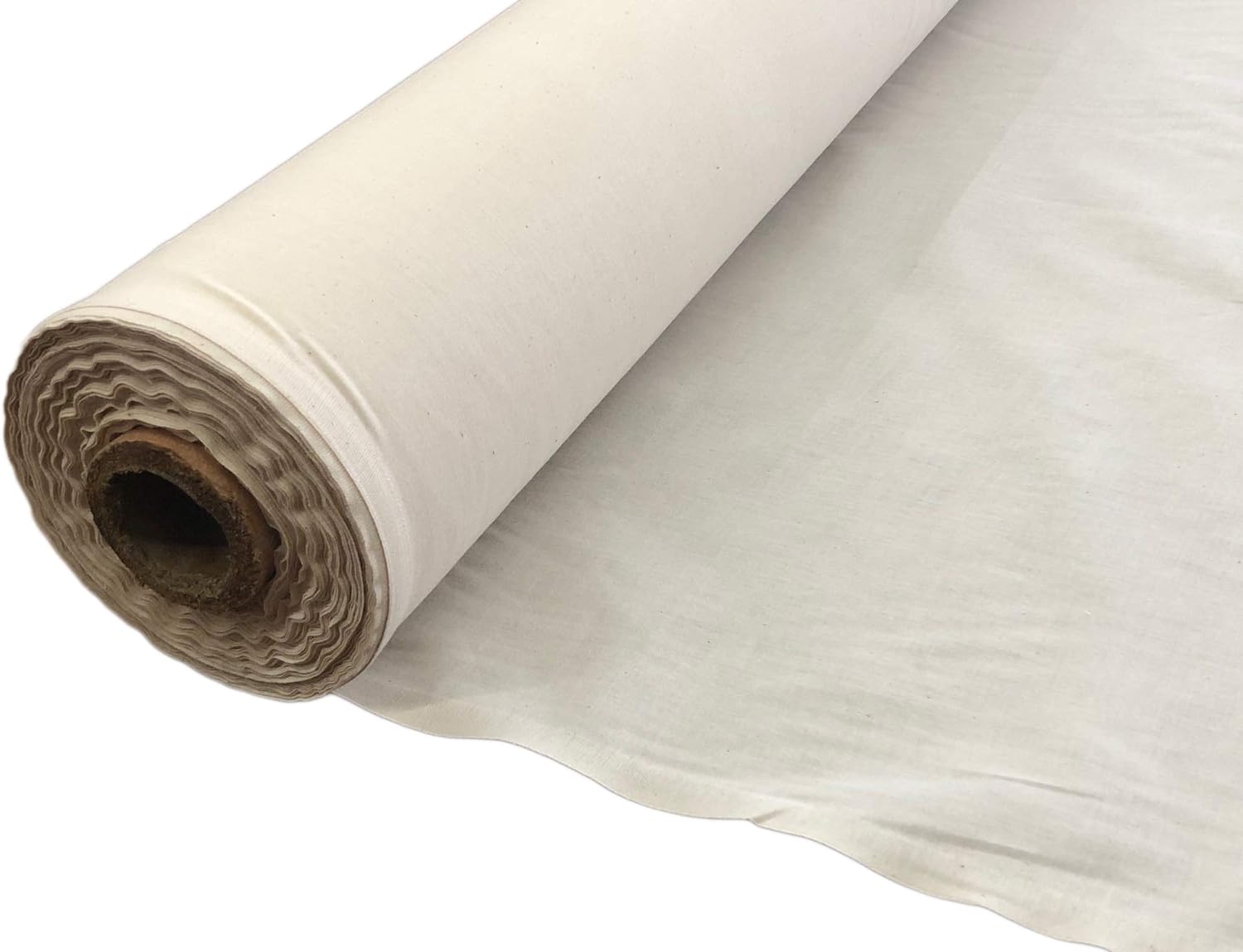 AK TRADING CO. AK Trading 60" Wide Natural Muslin, 100% Cotton Fabric, Unbleached-5 Yards