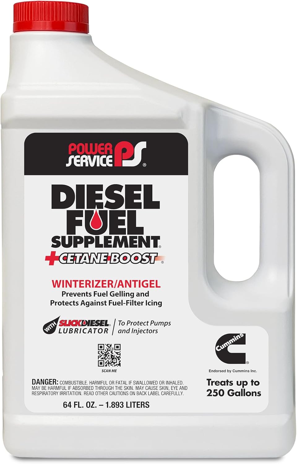 Power Service Diesel Fuel Supplement Antigel 64 oz., Pack of 1