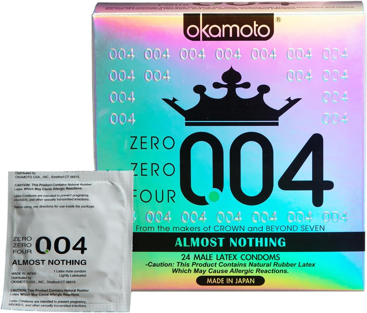 OKAMOTO 004 Condoms, 24 count