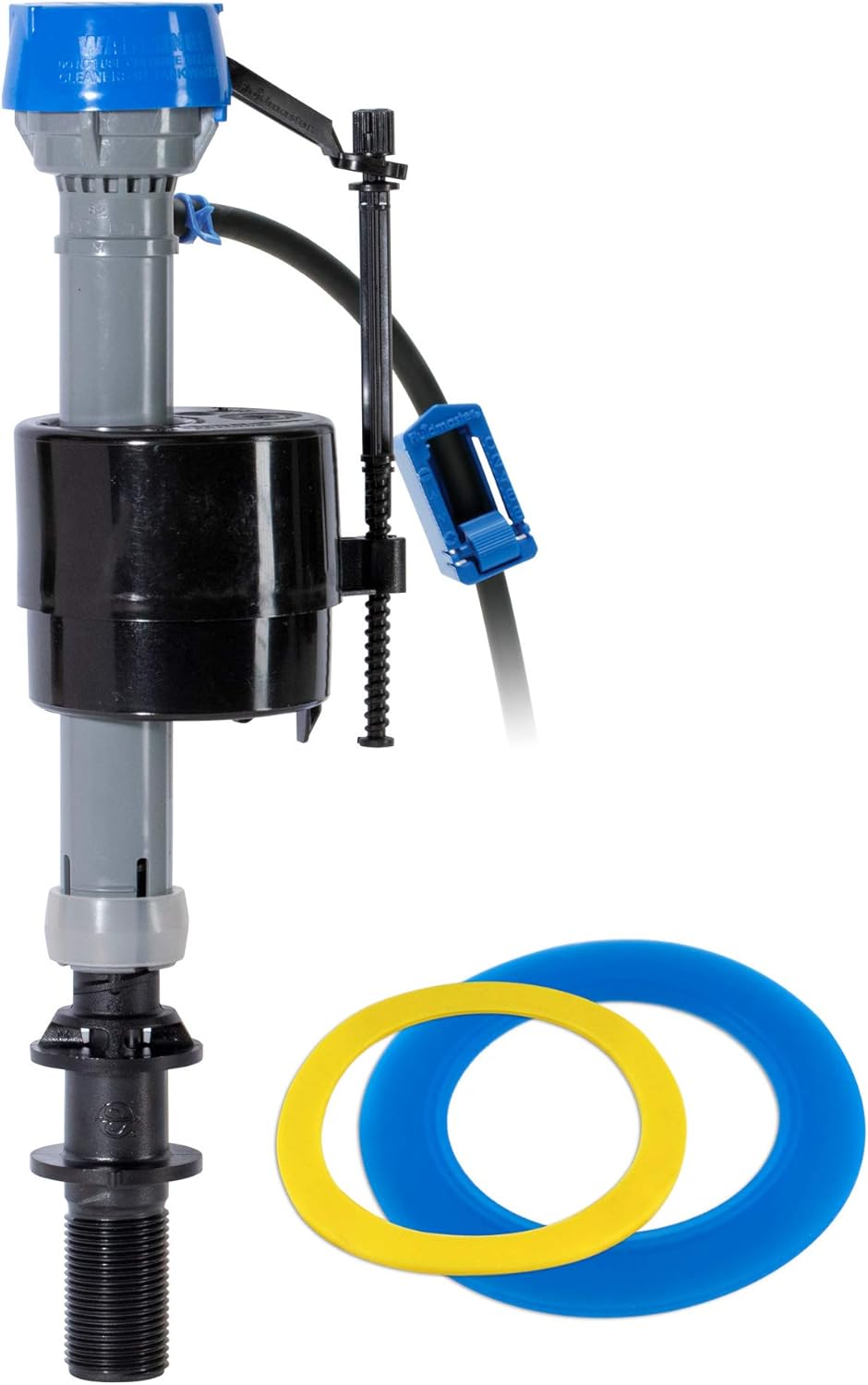 Fluidmaster K-400H-001-P5 Performax High Performance Toilet Fill Specialty Flush Valve Seals Repair Kit Multi color