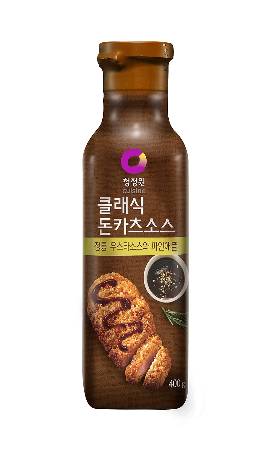Chung Jung One O'Food Classic Katsu Sauce, Perfect for Pork Cutlet, Sweet & Savory Sauce (Classic w/Pineapple, 400g)