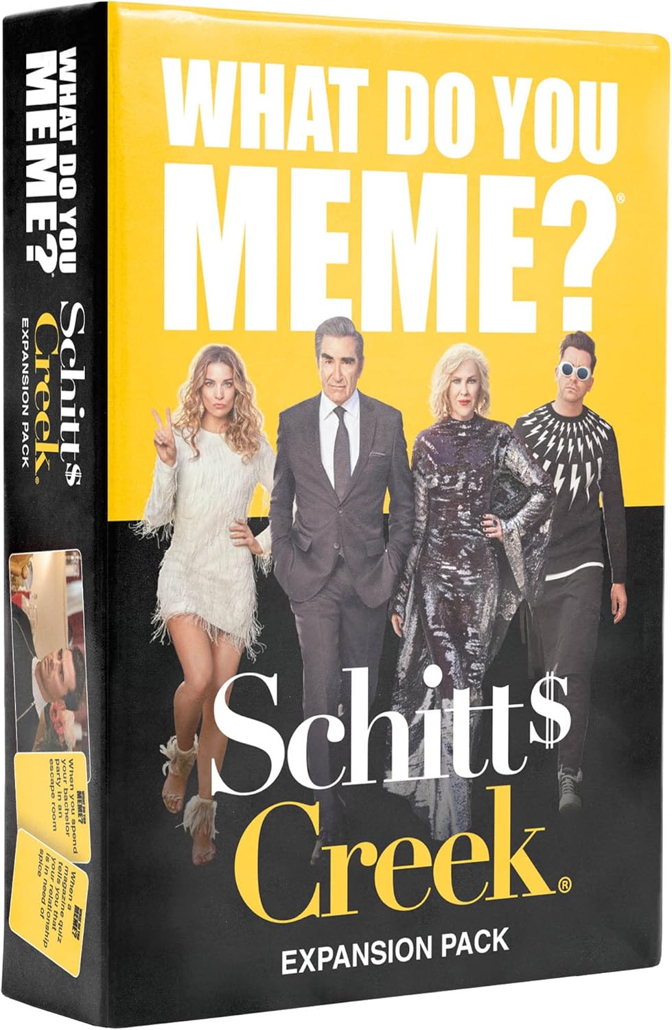 WHAT DO YOU MEME? Schitt's Creek Expansion Pack – Designed to be Added to Core Party Game
