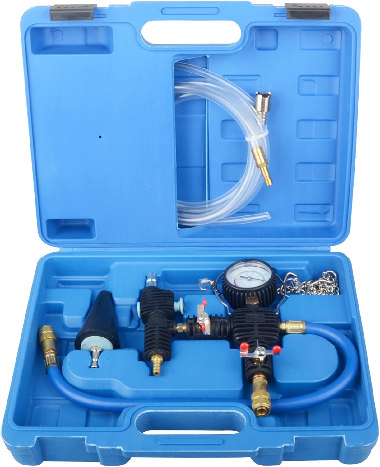 Professional Radiator Cooling System Vacuum Purge Coolant Refill Tool Kit Set
