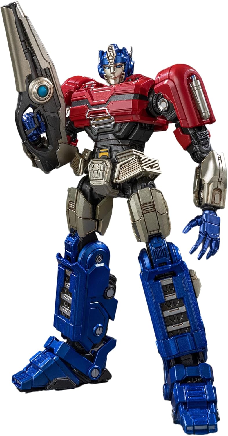 YOLOPARK Transformers Toys Optimus-Prime,Transformers One 7.87-inch AMK Pro Series Action Figure,2 Styles in 1 with Magnetic Light-Up Effects,Switch Between Orion Pax & Optimus-Prime for Ages 15+