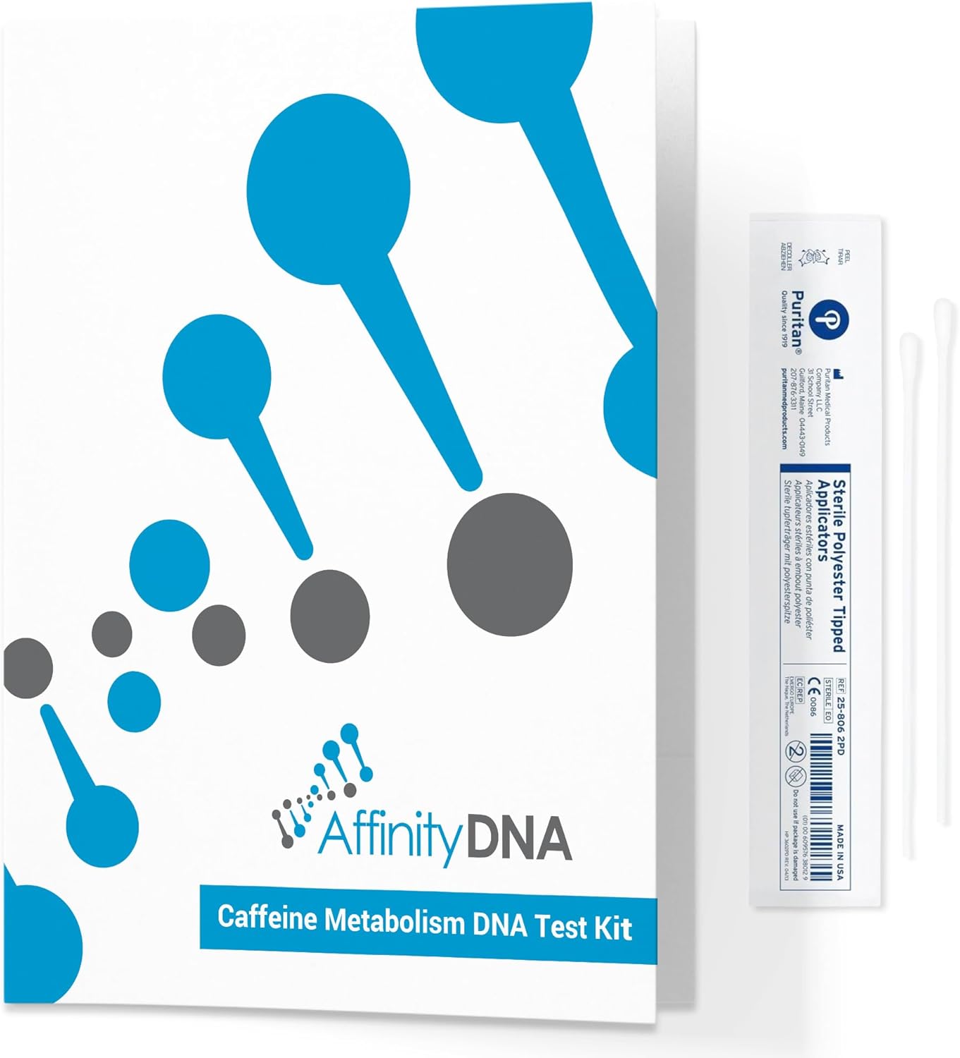DNA Test for Caffeine Metabolism | CYP1A2 Gene | At Home Cheek Swab Sample Collection Kit | Results in 5-7 Working Days | No Extra Fees
