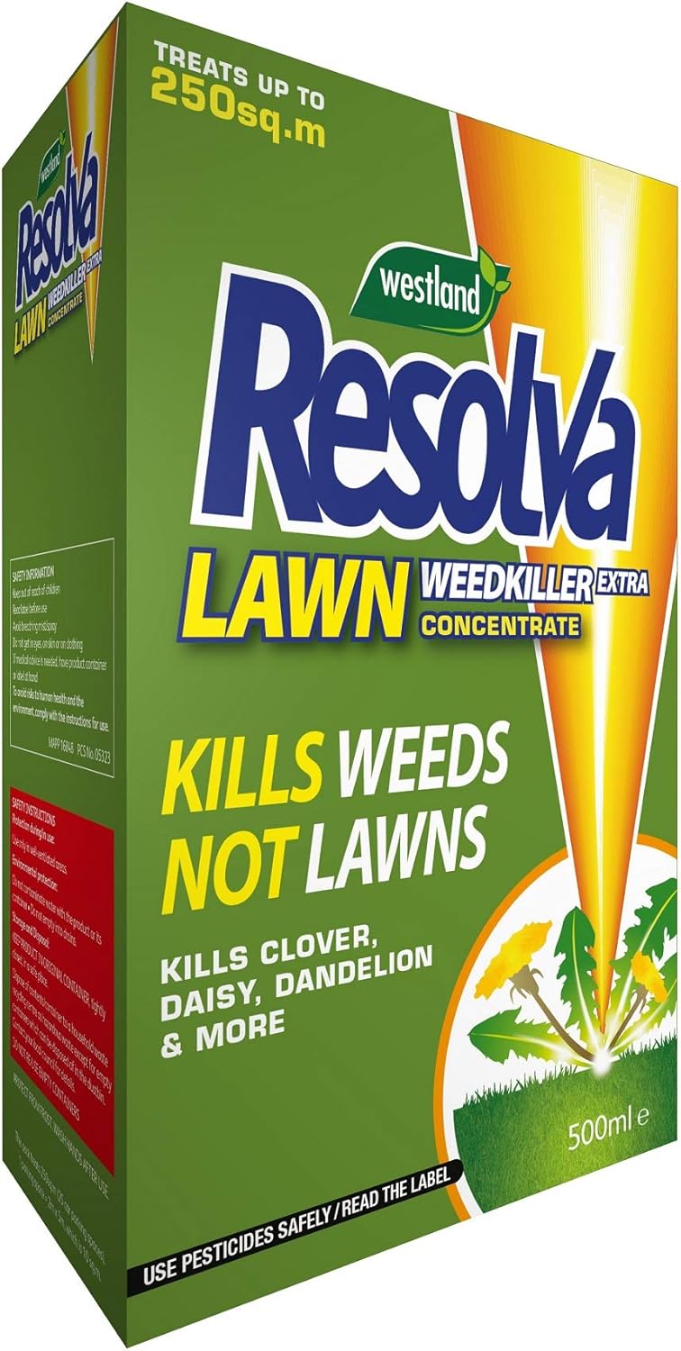 Resolva Concentrate Lawn Weedkiller Extra, 500 ml