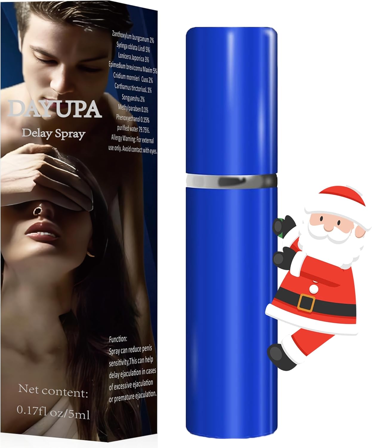 DAYUPA-Enhancers-Delay Sprayer for Long Last Men-Clinically Proven to Help Men Last Longer in Bed-delay Spray-0.17 FL OZ