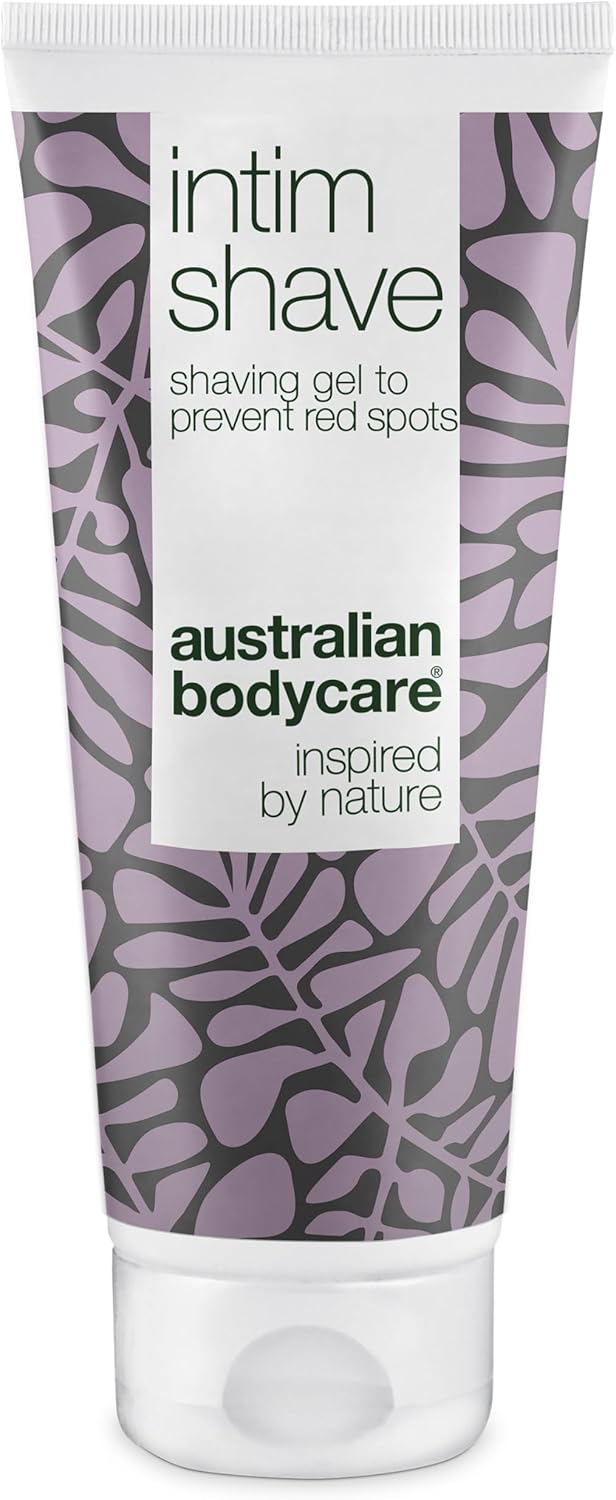 Australian Bodycare intim Shave 100ml - Intimate Shaving Gel with Tea Tree Oil for Ingrown Hairs, Irritation & Razor Bumps, for Bikini line Shaving and Shaving The Intimate Area, pH Balanced (100 ml)