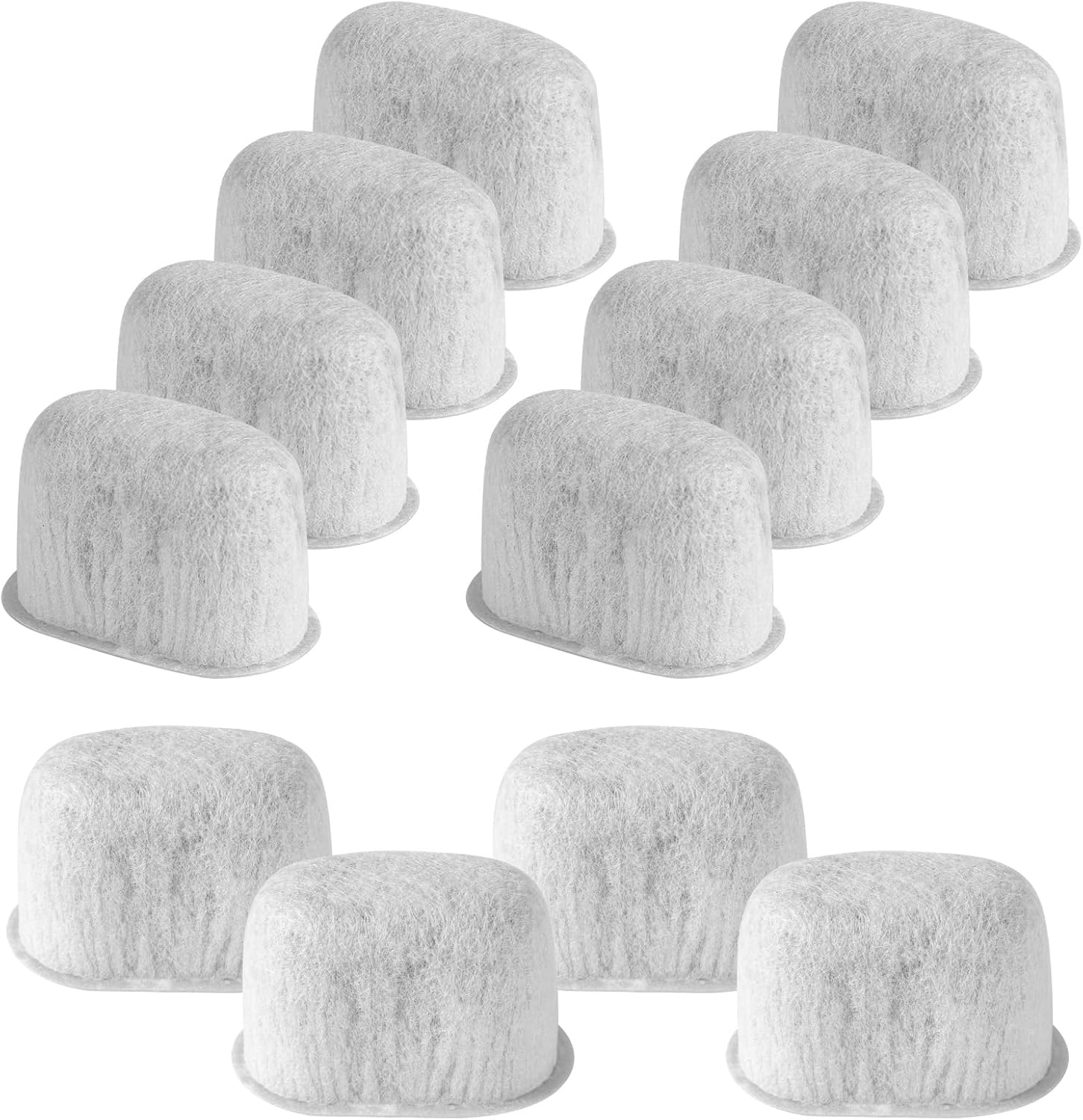12pcs Water Filter Replacement for Keurig, Activated Carbon Charcoal Coffee Maker Filters Parts Replacement Compatible with Keurig Machines Accessories