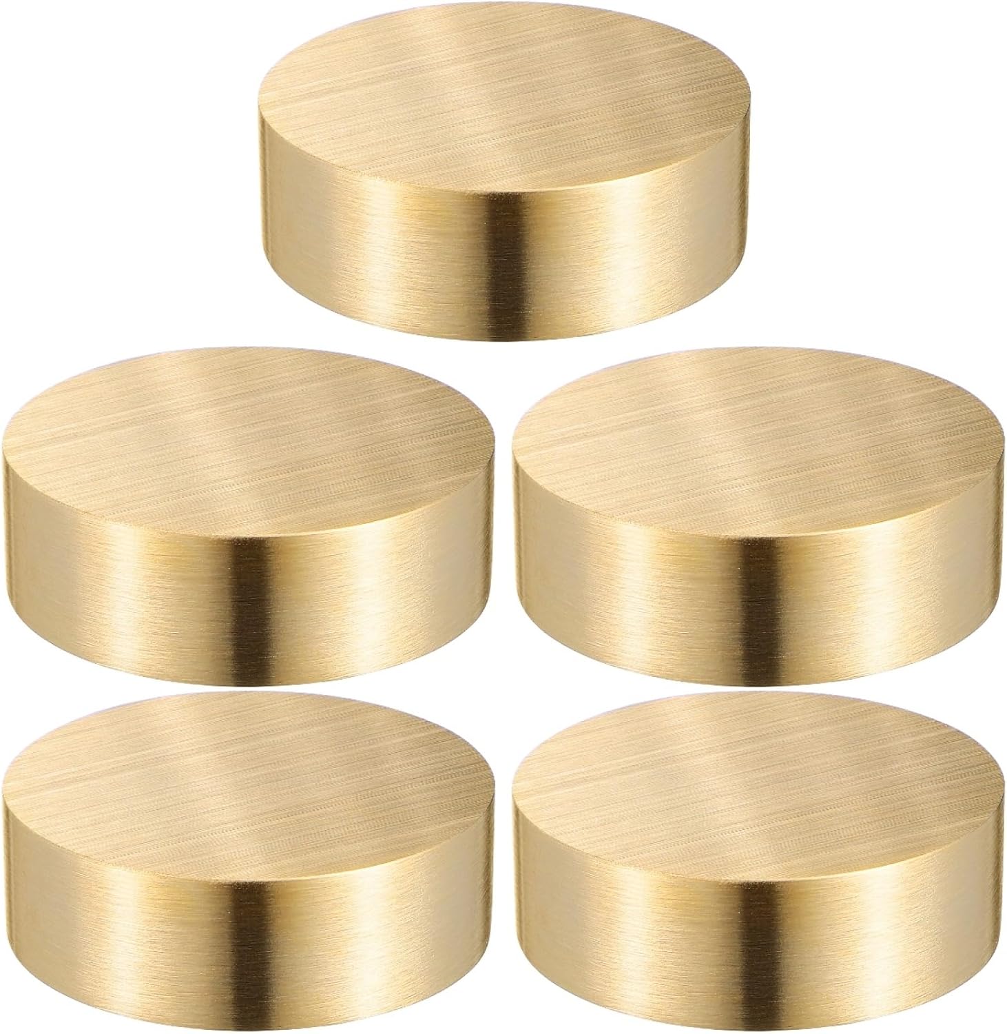 NUOBESTY 5 Pcs Paperweight Chinese Paper Weight Small Weights for Crafts Mini Figurines Desk Decorations Gold Desk Accessories Paper Weights for Desks Men Photo Magnifier Office Brass
