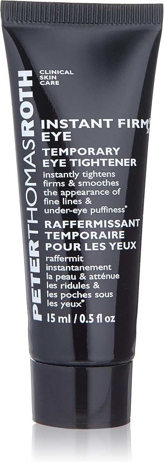 Peter Thomas Roth Instant FIRMx Eye Temporary Eye Tightener 15ml – Quick-Fix Gel to Firm, Tighten & Smooth Crow’s Feet, Fine Lines, Puffiness & Wrinkles for Youthful, Radiant Look