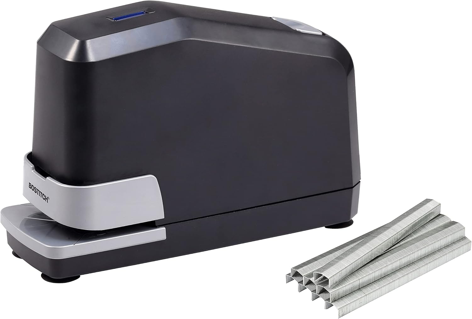 Bostitch Office Impulse Heavy Duty Electric Stapler Value Pack, 45 Sheet Capacity, Includes 5,000 Staples & Staple Remover, No-Jam, Faster Stapling, Black