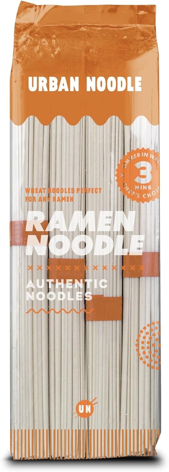 Urban Noodle Ramen Noodles Authentic Japanese Style Vegetarian Friendly Ramen, Perfect For Soups & Bowls, 300 g (Pack of 1)