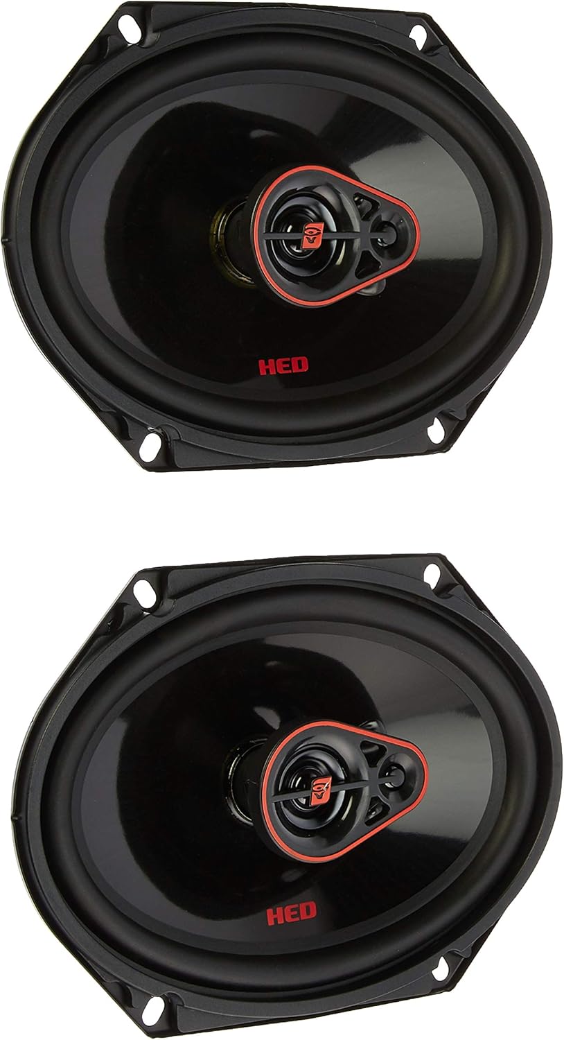 CERWIN-Vega! HED Series Car Speakers – High-Performance Audio, Clear Sound, Deep Bass & Compact Designs for All Vehicle Types (H7683)