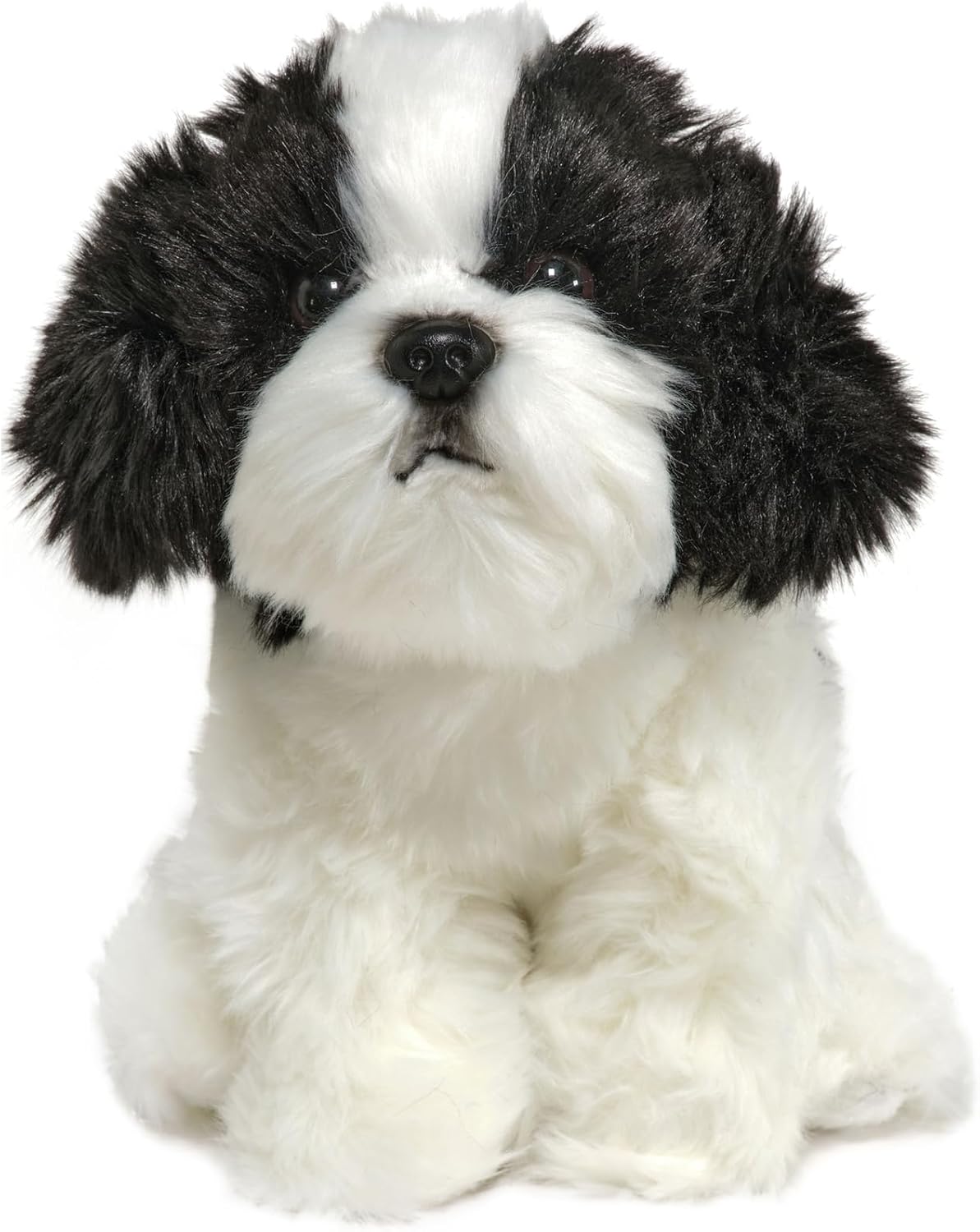 Bearington Dog Stuffed Animal - Puppy Realistic Stuffed Animals - Plush Dog Toys for Kids Shih Tzu - Butch 11 Inch