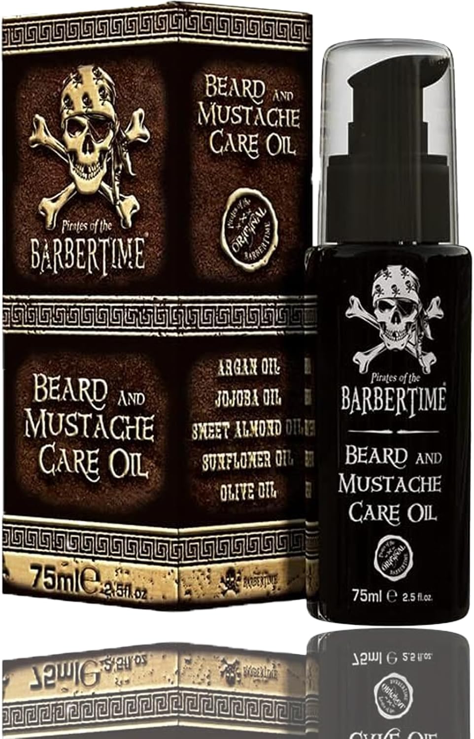 BARBERTIME Beard and Mustache Care Oil | Mens Moisturizes & Condition Beard Oil 75 ml