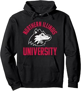 Northern Illinois University NIU Huskies Large Pullover Hoodie