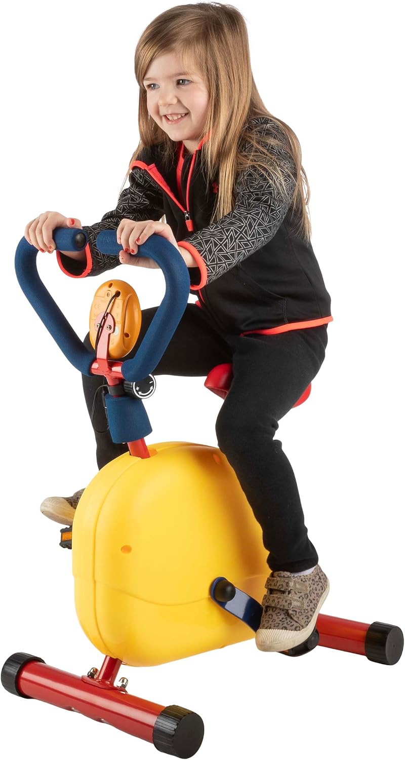 Hey Play Kids Exercise Bike, Indoor Stationary Cycle Riding Toy