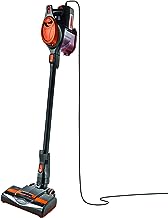 Shark Rocket Ultra-Light Corded Bagless Vacuum for Carpet and Hard Floor Cleaning with Swivel Steering (HV301), Gray/Orange