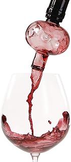 Soireehome - In Bottle Wine Aerator - For Red Wine, White Wine, And Rose Wine! - Made Of Glass, Makes Your Wine Taste Better