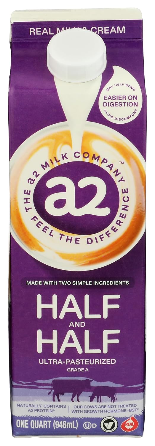 A2 Milk, Half And Half, 32 Fl Oz