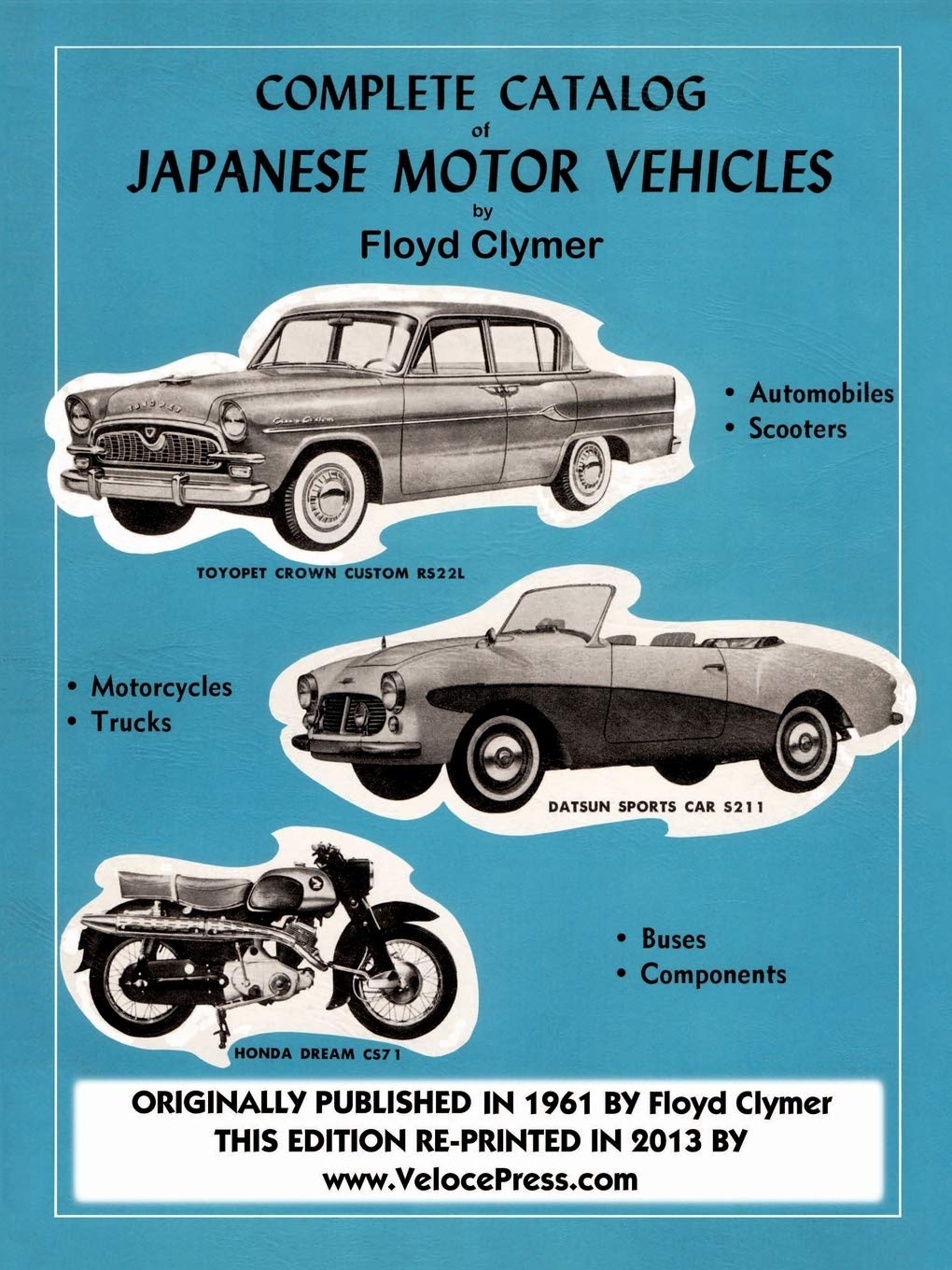 Complete Catalog of Japanese Motor Vehicles