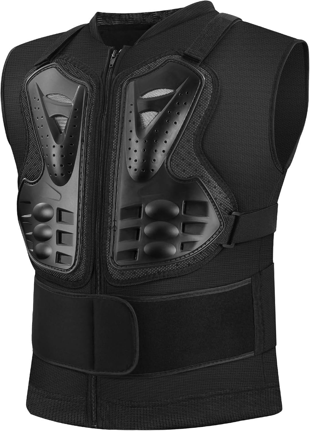 Pellor Adults Motorcycle Body Armour Chest Back Spine Protector Guard Vest