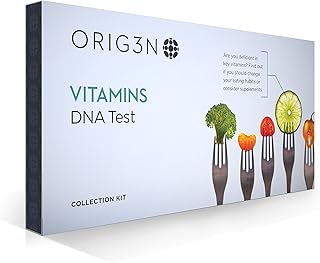 ORIG3N Genetic Home Mini DNA Test Kit, Vitamins