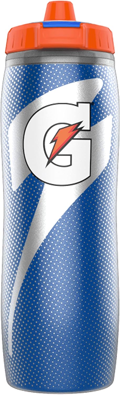 Gatorade Insulated Squeeze Bottle, Blue, 30oz