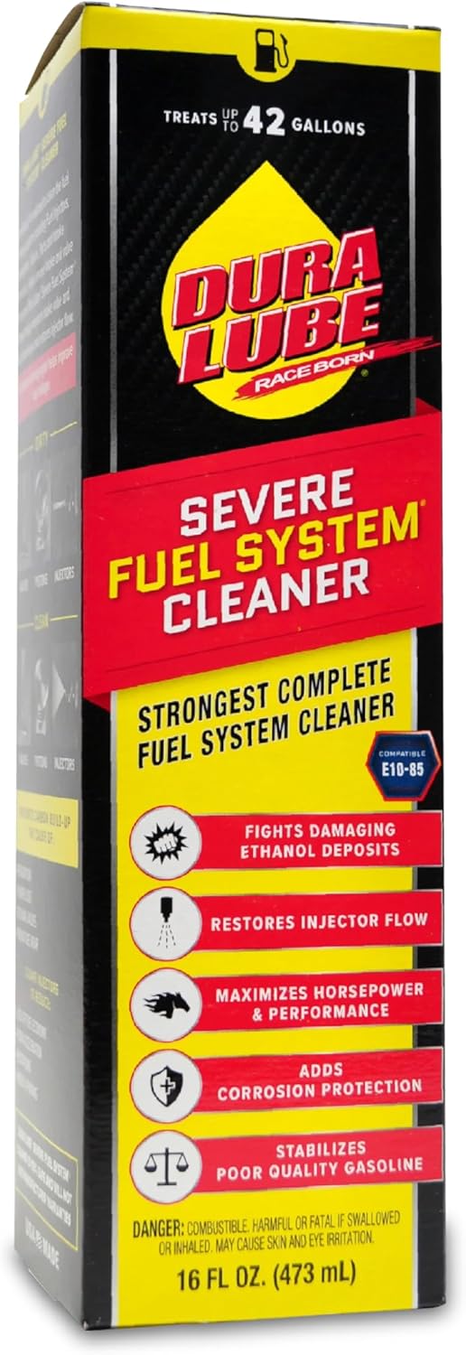 DURA LUBE Severe Fuel System Cleaner | 16 oz., Single