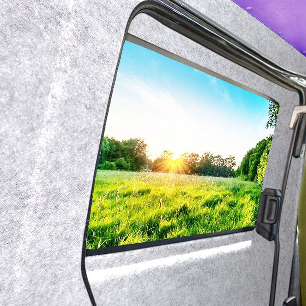 Shield Auto-Care 4 Way Stretch Lining Carpet Trim (Light Grey, 4M+ 4 Trim FIX)