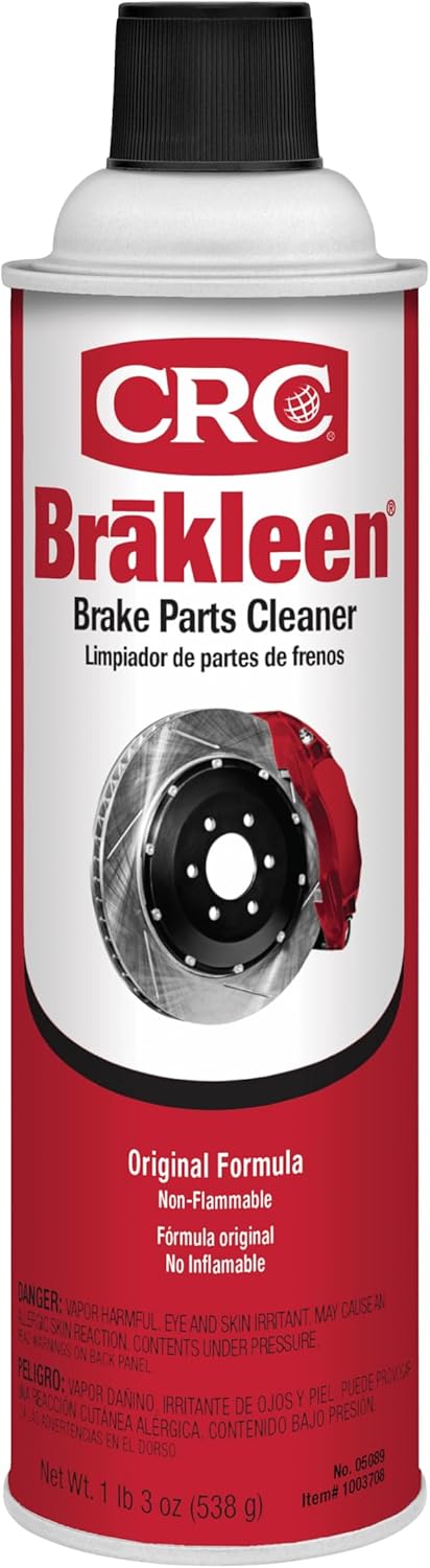 CRC BRAKLEEN Brake Parts Cleaner - Non-Flammable -1lb 3 Oz (05089)