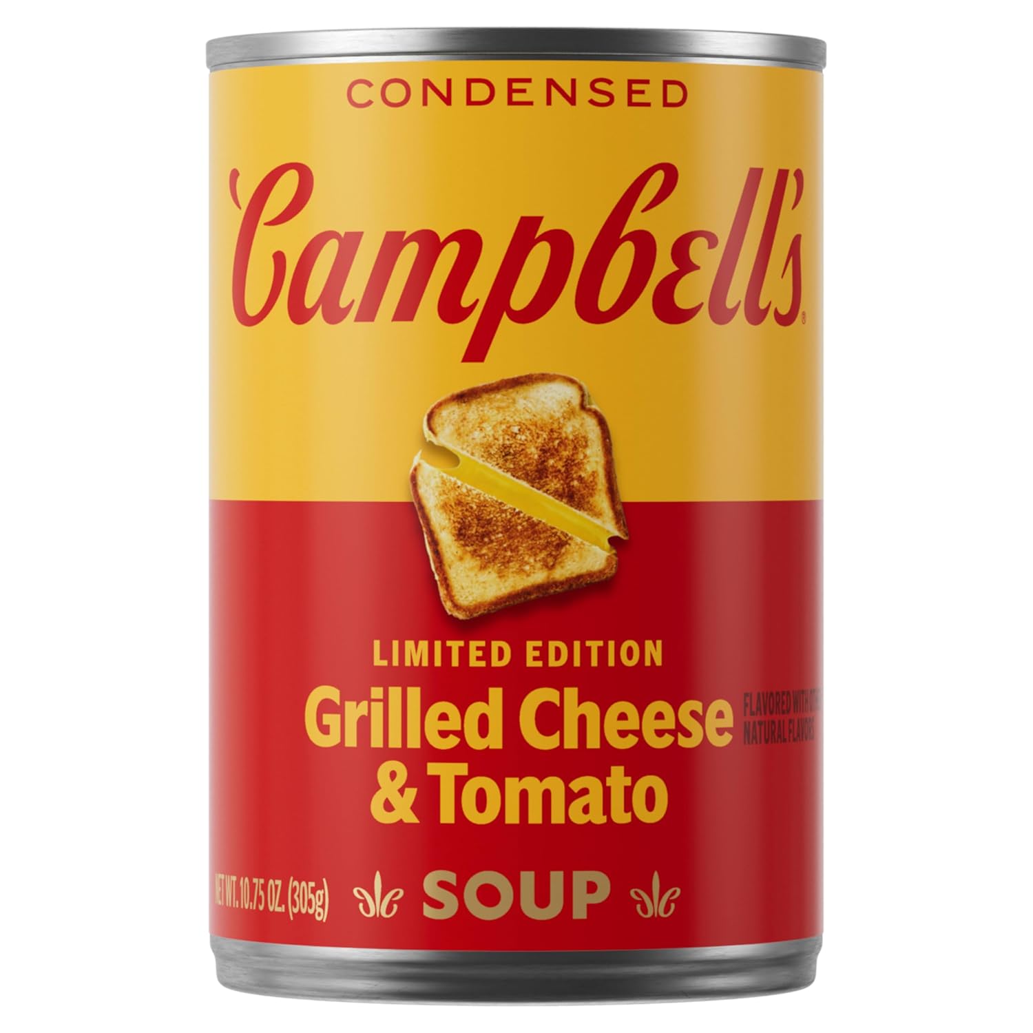 Campbell's Condensed Grilled Cheese & Tomato Soup, 10.75 oz Can