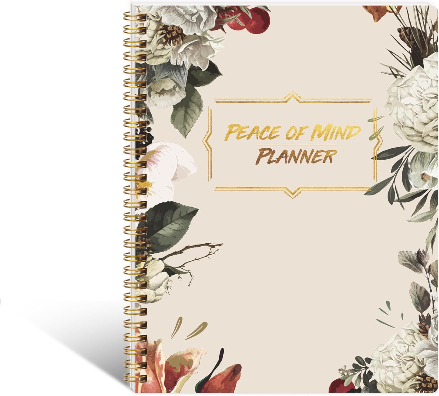 End of Life Planner - Final Arrangements When I Die Book Planner Organizer Notebook for Beneficiary Info, Last Wishes,Death Planner Organizer